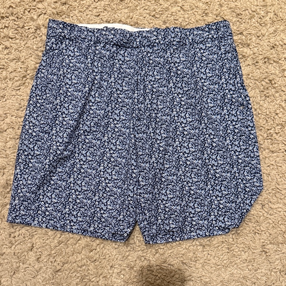 RLX Ralph Lauren Men’s Classic Fit Golf Performance Shorts Navy Blue Floral 34